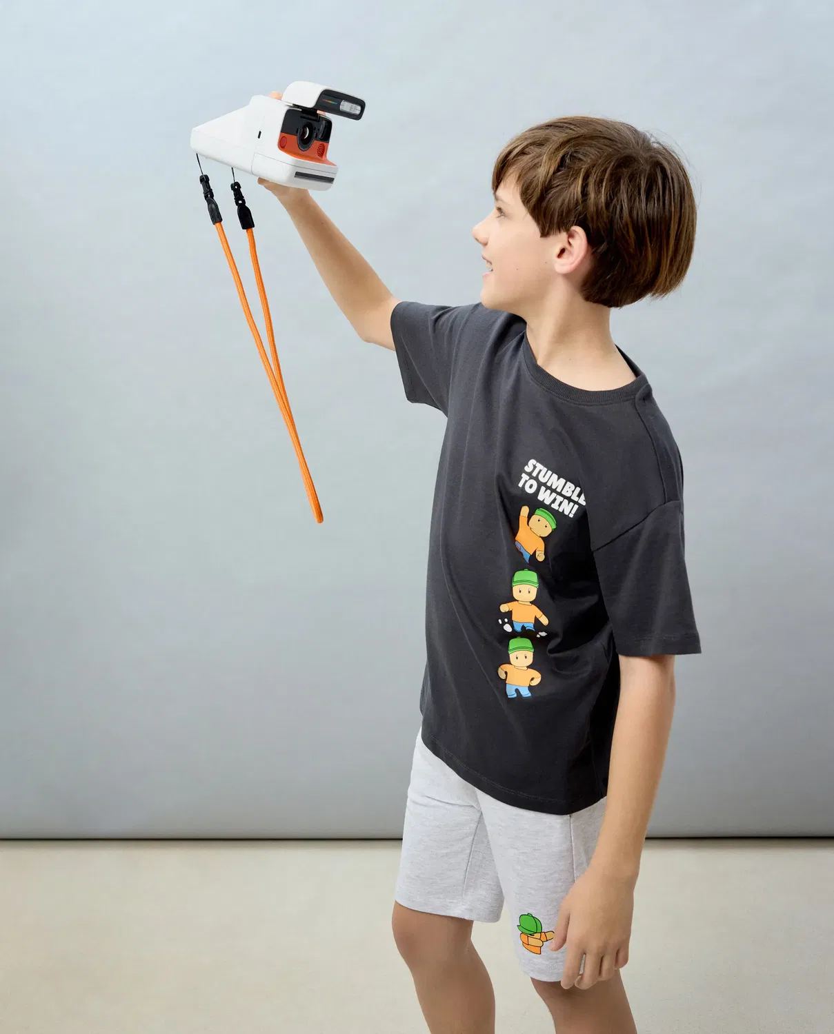 Детский комплект для мальчиков из хлопка Kids El Corte Inglés, Gris