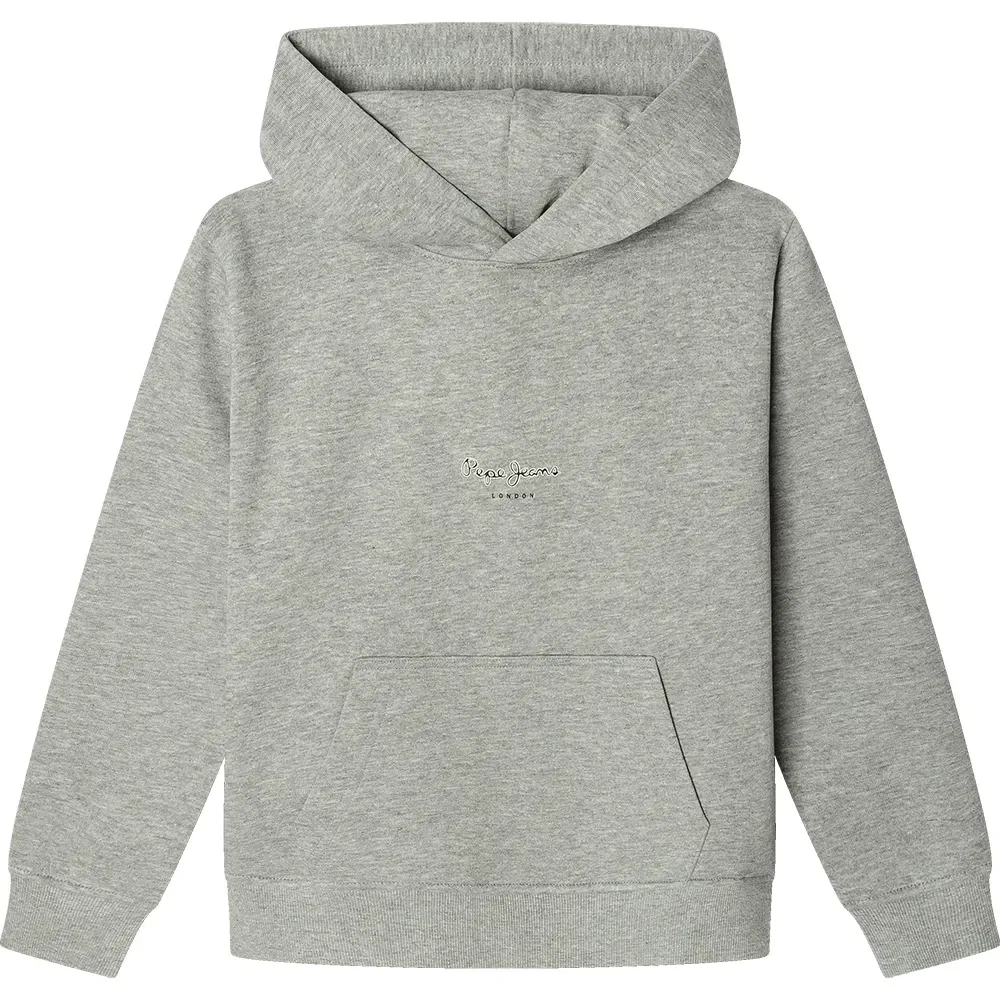 Детский худи для мальчиков с капюшоном и карманом-кенгуру Pepe jeans Artie, Grey