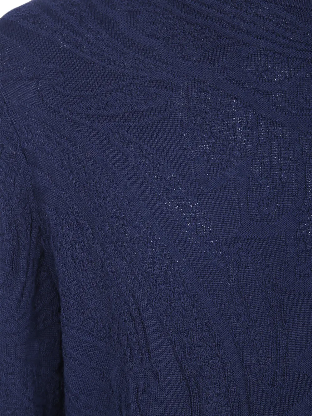 Свитер вязаный Etro, синий — фото 3