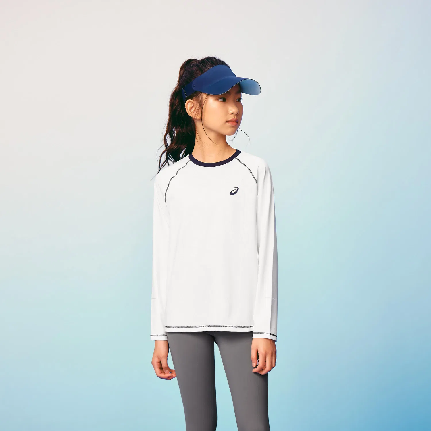 Детская футболка ASICS, White — фото 4
