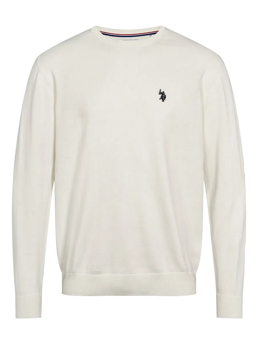 Свитер U.S. Polo Assn. 'UMAdair' белого цвета