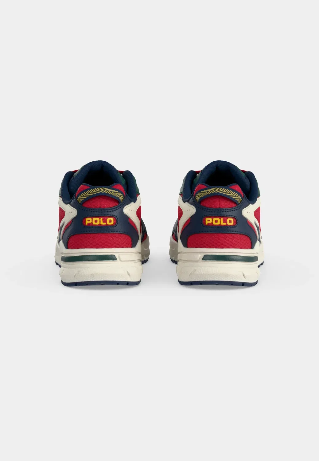 Кроссовки Trackster 275 Polo Ralph Lauren, Post Red/Multi-Coloured/Yellow — фото 4
