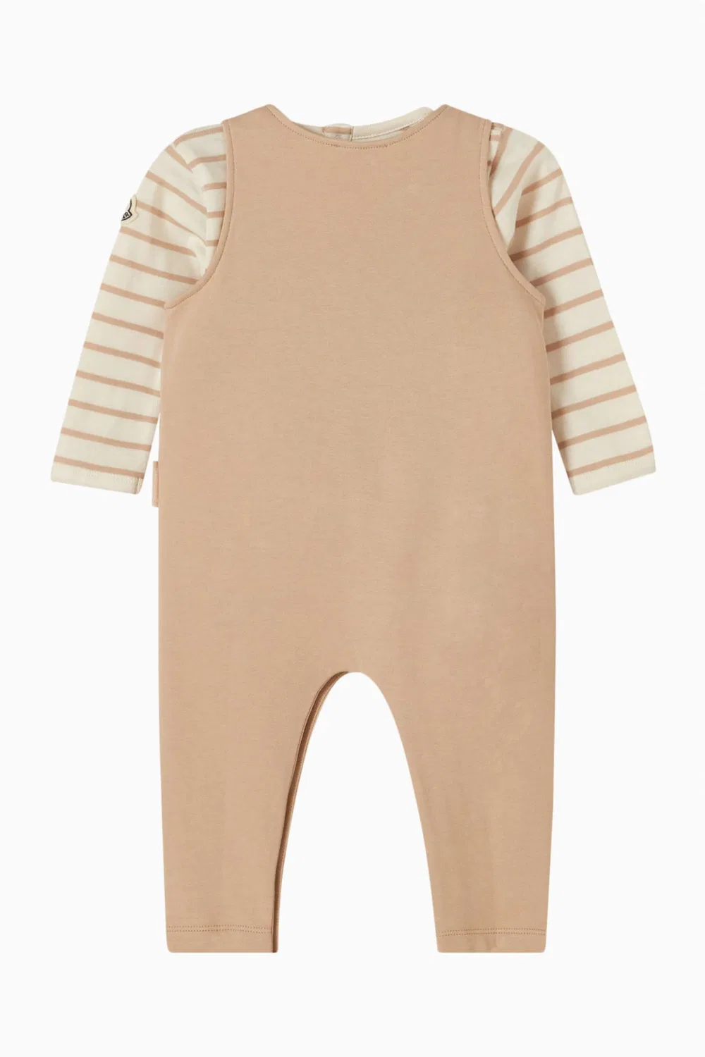 Комплект из 2 предметов хлопковый Moncler Enfant, нейтральный — фото 3