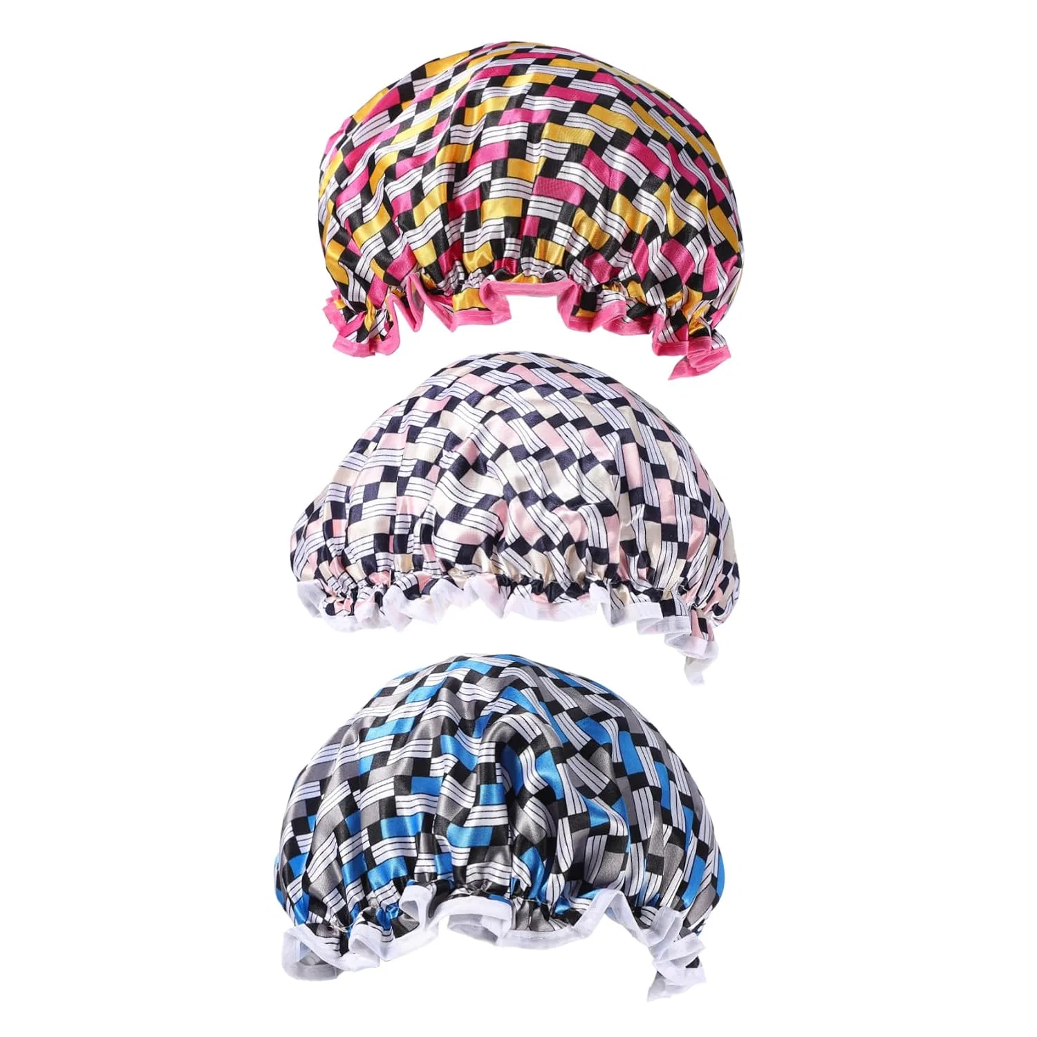 Шапочка для душа набор из 3 штук, Polyester, 26cm, VALICLUD