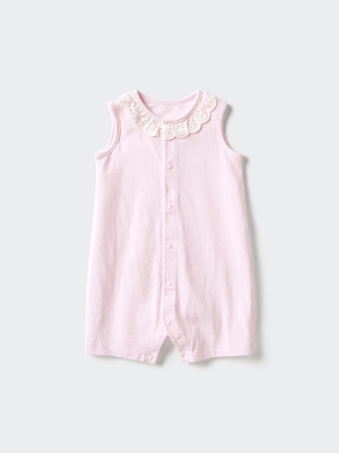 Комплект одежды Uniqlo, без рукавов, розовый