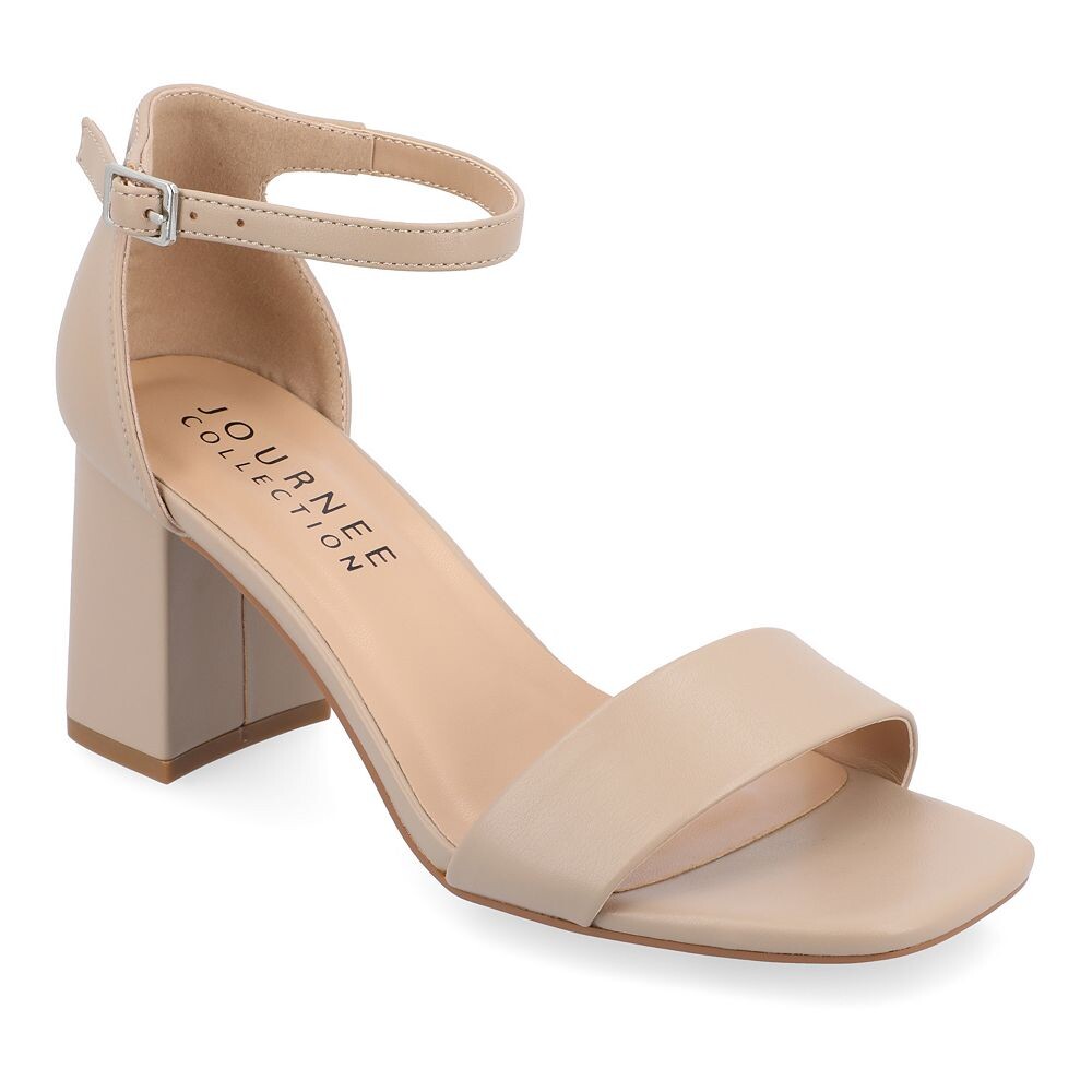 Женские классические сандалии из пены Tru Comfort Foam из коллекции Journee Collection SuperNatural Shades, цвет Wheat