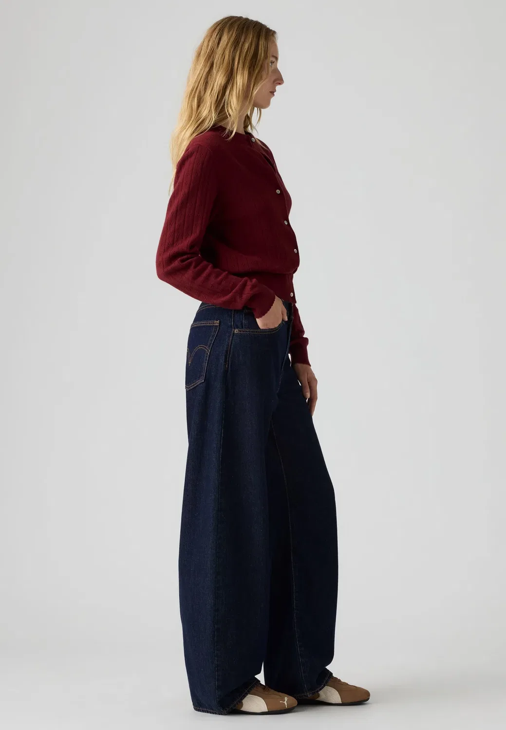 Средний воздушный шар - свободные джинсы Levi'S, Shaded View — фото 4