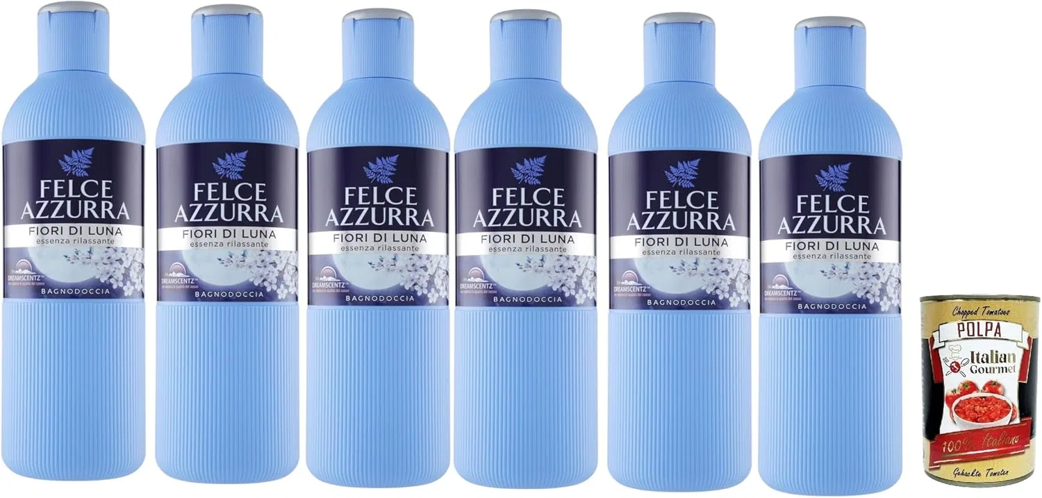 Гель для душа Relaxing Foam Bath, Italian Gourmet E.R., 6 x 650 мл, White