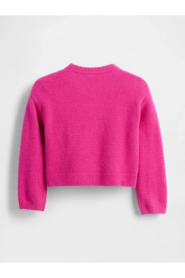 Детский кардиган для девочек хлопковый Gap, Pink-001 — фото 3