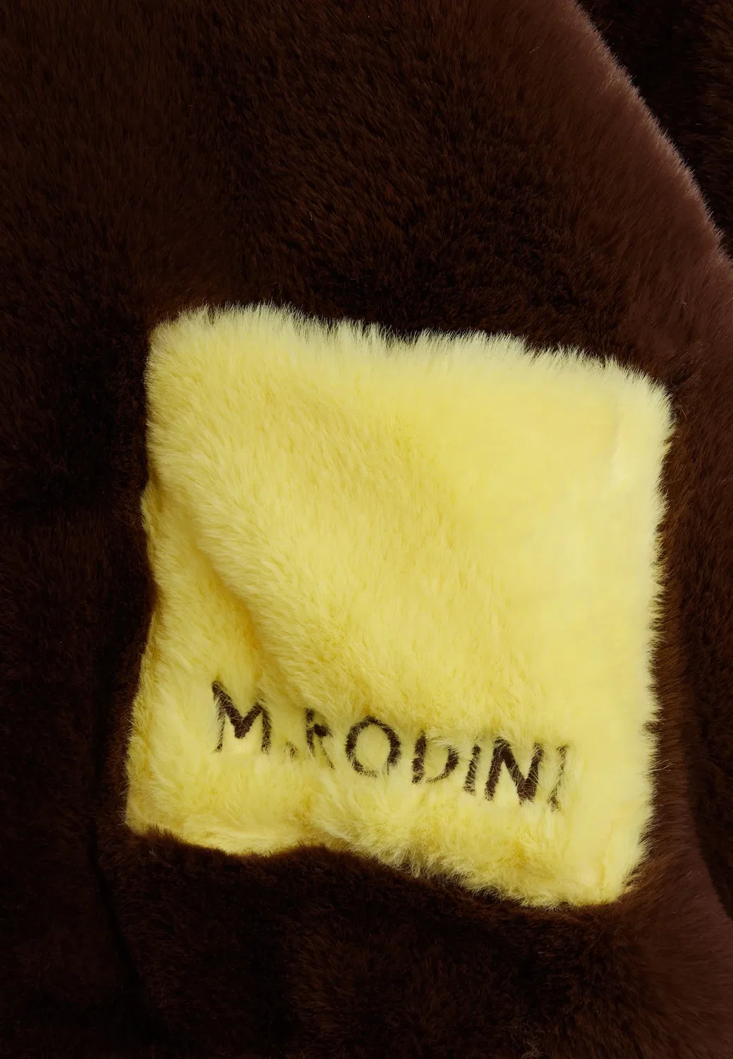 Куртка унисекс с заячьими ушками - флисовая куртка Mini Rodini, Brown — фото 4