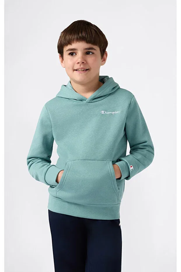 Детское худи для девочек хлопковое Champion, Mavi-40
