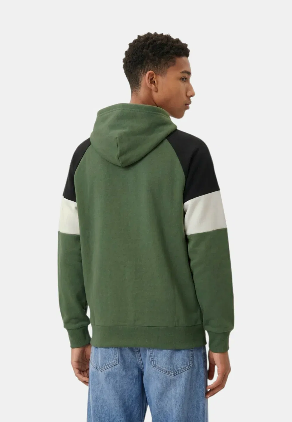 Felpa zip cappuc ho ful zip sweat col gs548 - толстовка на молнии Champion, Green — фото 3