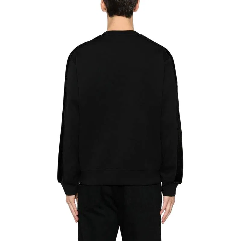 Мужская толстовка с логотипом Emporio Armani, Black — фото 4