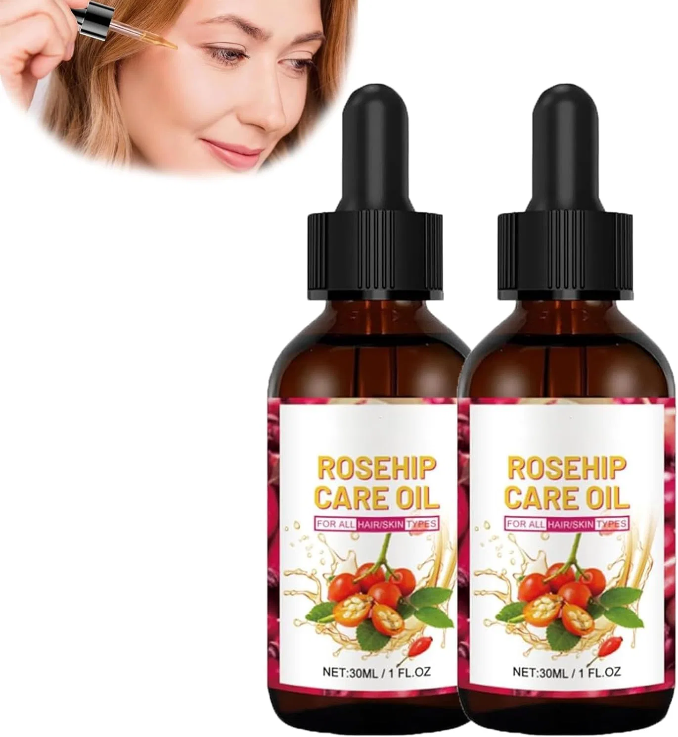 Масло для лица с шиповником, LXYDJPW, 30 мл, Anti-Aging Night Serum