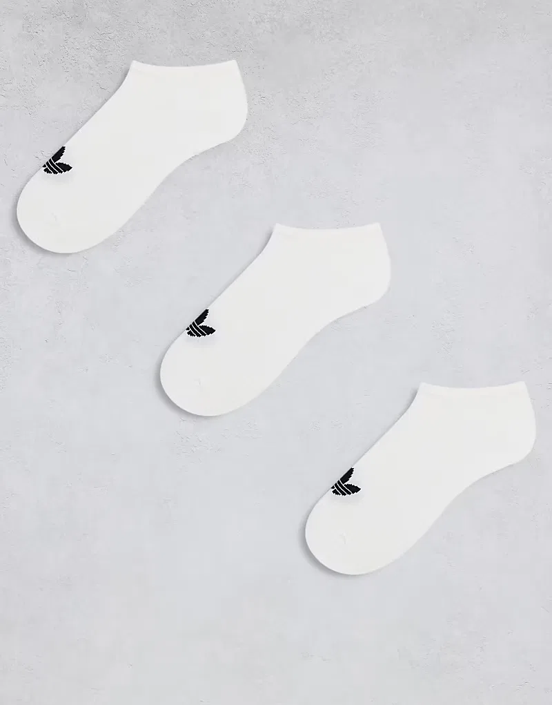 Носки-следки 3 шт Adidas Originals, белый