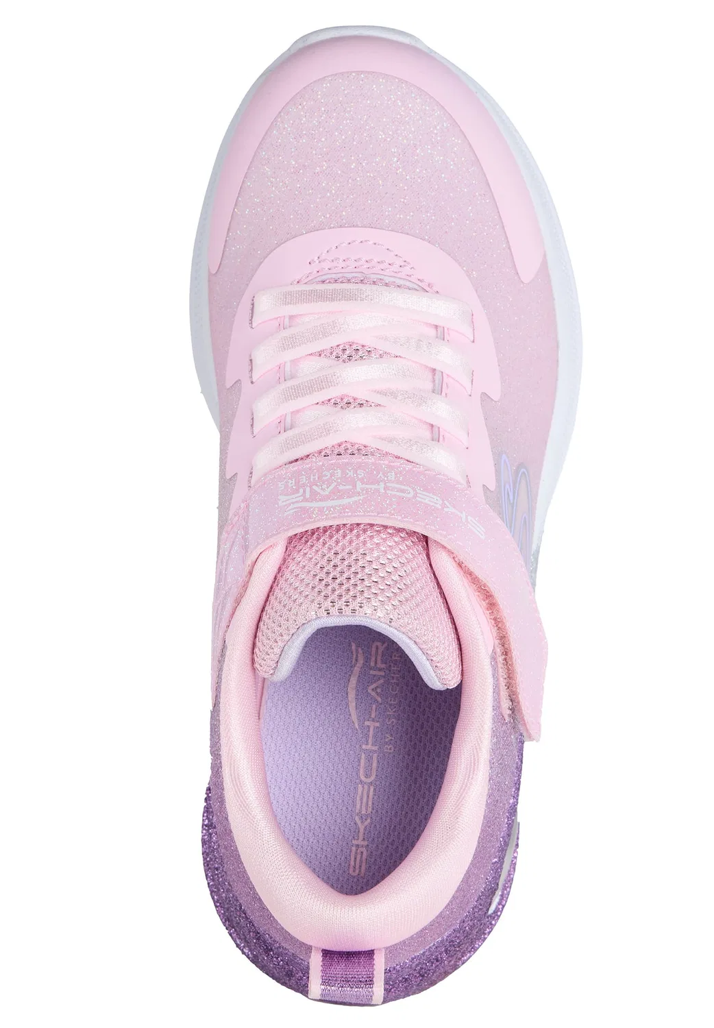 Кроссовки низкие с блестками Microspec Max Advance Skechers, разноцветный — фото 2
