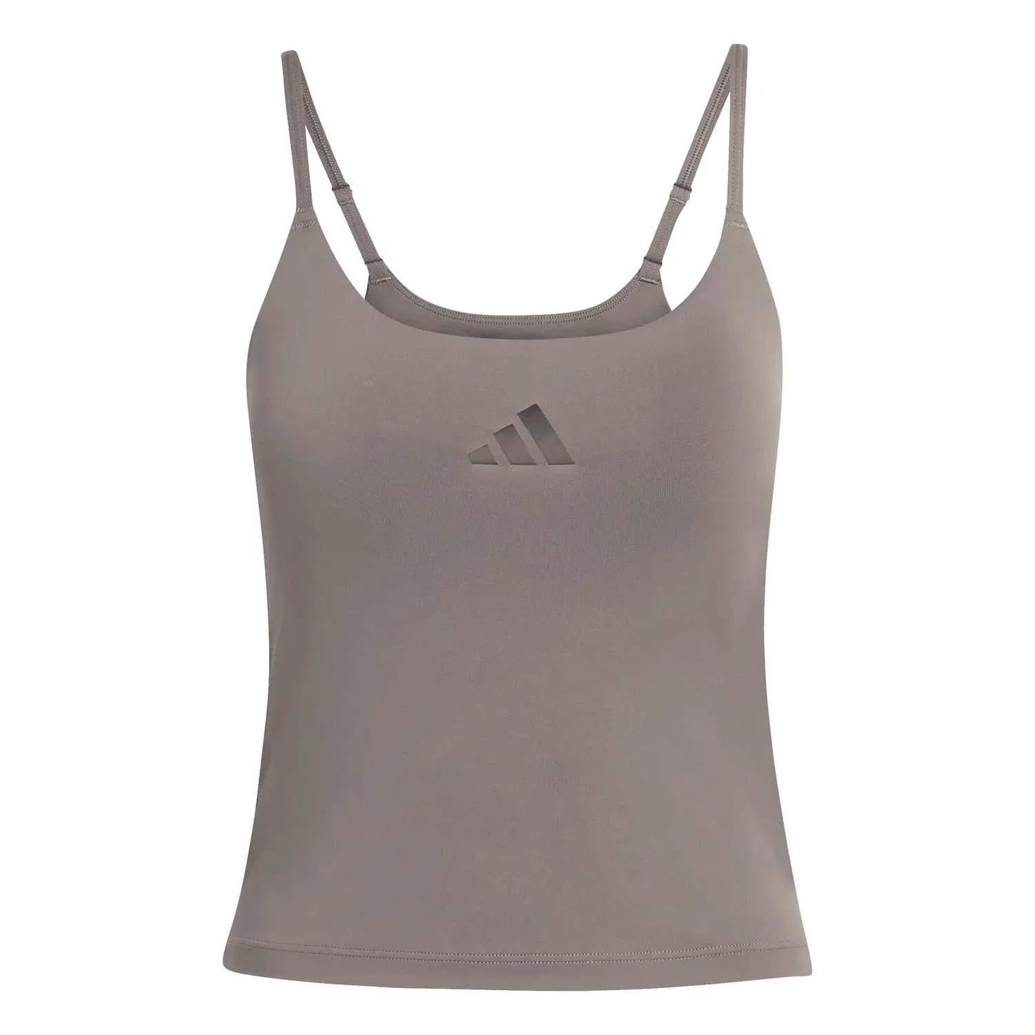Женский топ с технологией CLIMACOOL adidas Optime, Braun Grau