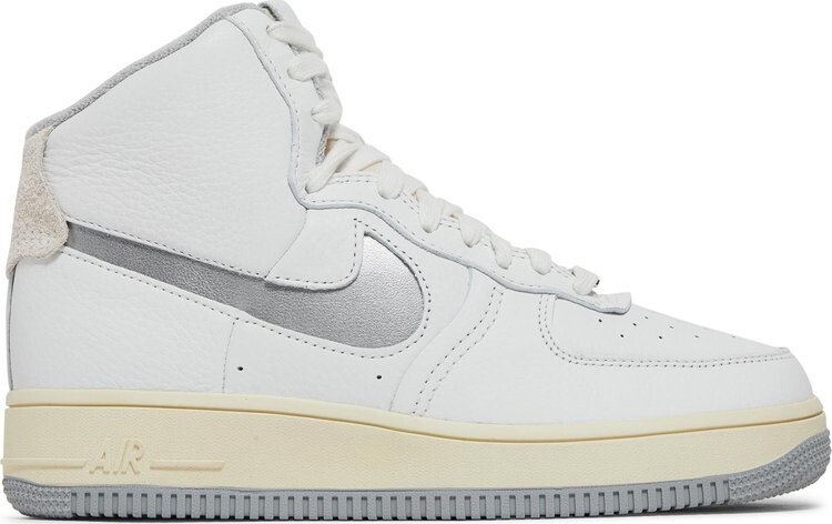

Кроссовки Nike Wmns Air Force 1 High Sculpt 'White Light Smoke Grey', белый