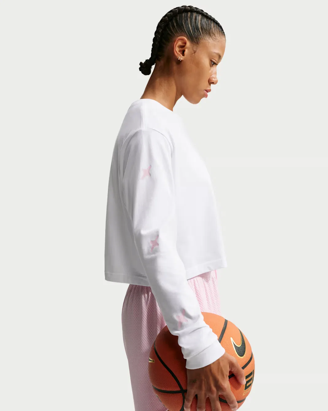 Баскетбольная футболка с длинными рукавами A'ja Wilson A'ja Nike, White — фото 2