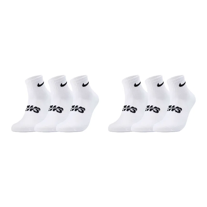 Носки Nike, 3 Brand, Combo Set, Bright White 6 Pack