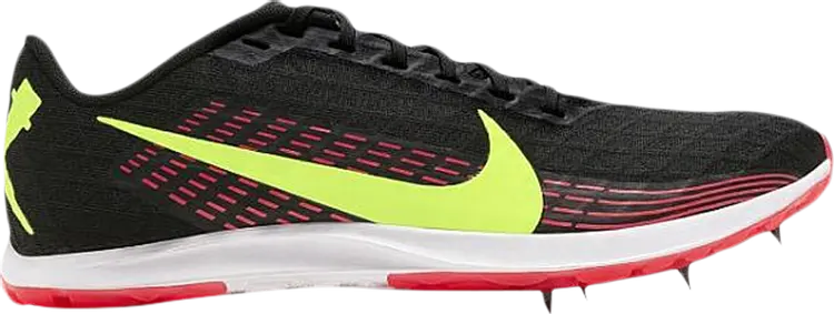 

Бутсы Nike Zoom Rival XC 'Black Crimson Volt', черный