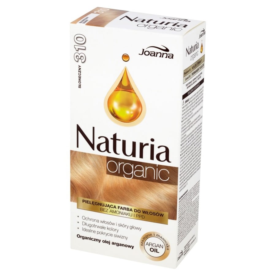 

Джоанна, Naturia Organic, краска для волос №. 310 Солнечно Joanna