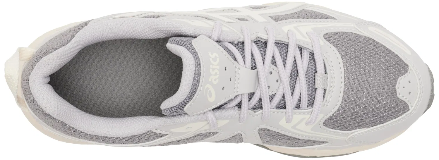 Детские спортивные кроссовки для мальчиков с гелевой амортизацией Gel Venture 6 GS ASICS, Clay Grey Cream — фото 3