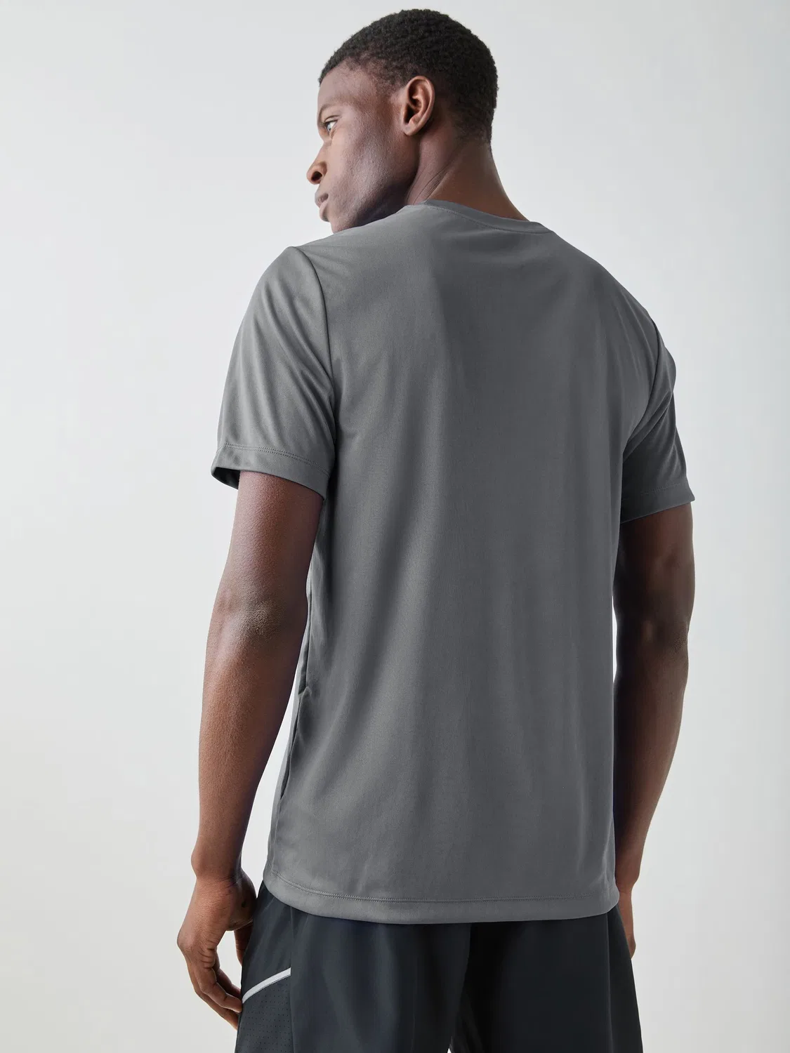 Футболка тренировочная Dri-FIT Flex Nike, дымчато-серый — фото 3