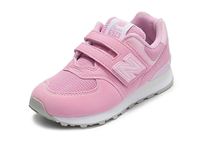 Детские кроссовки для девочек с низким верхом New Balance, Pink — фото 3