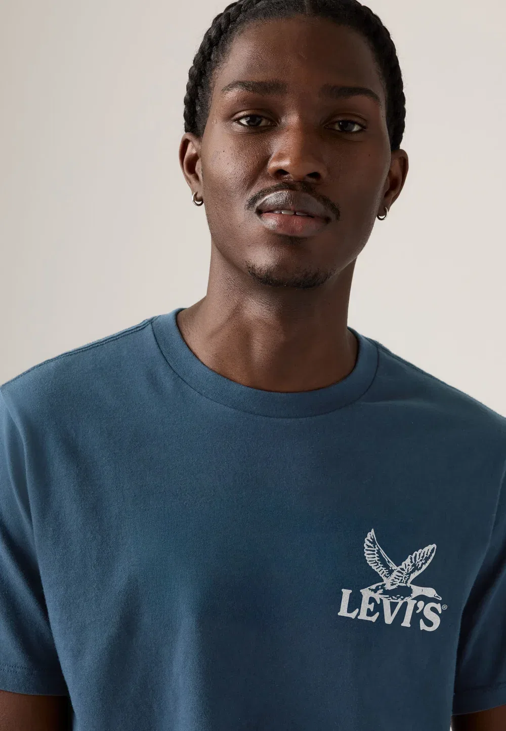 Футболка с графическим принтом Levi'S, Moonlight Blue/White — фото 4