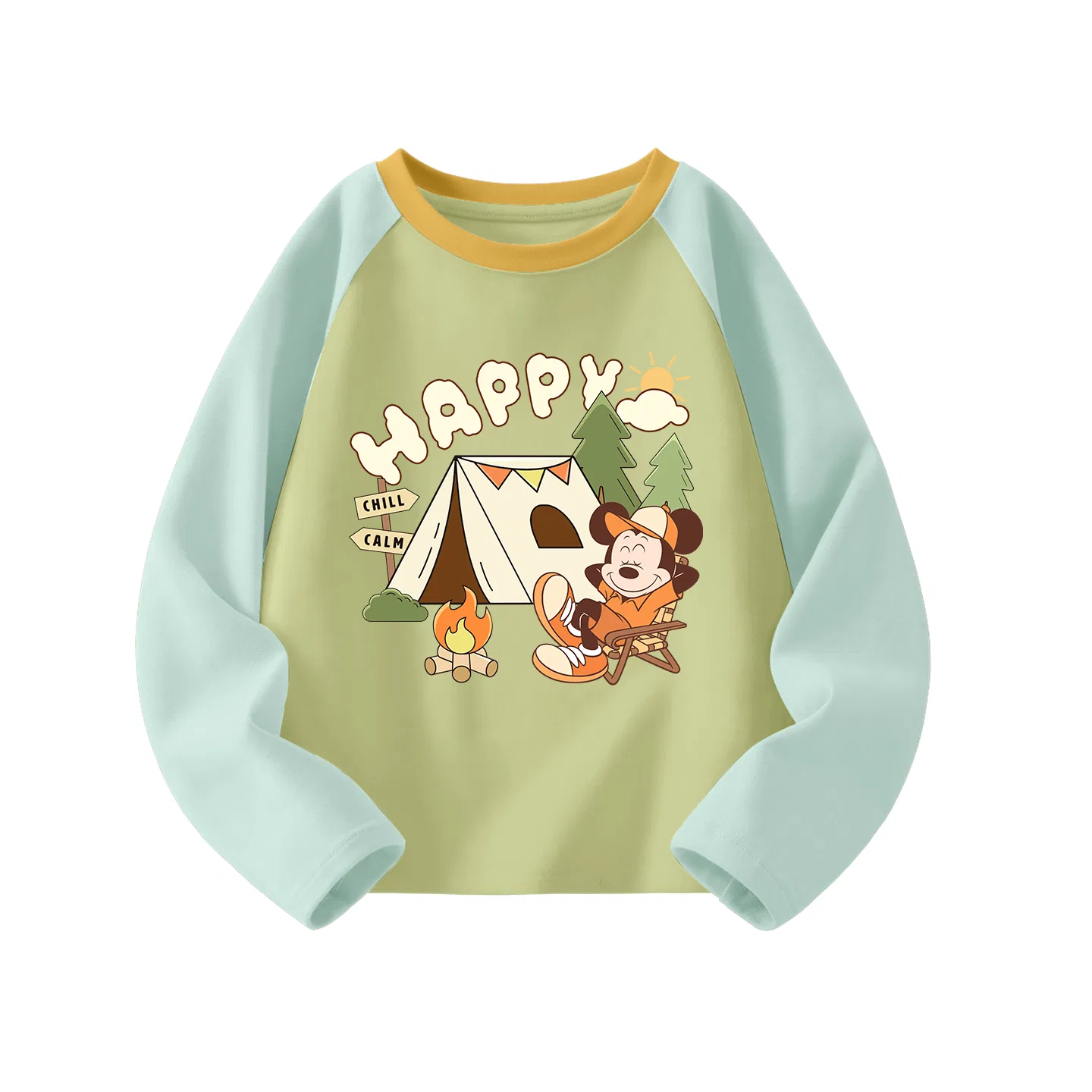 Детская футболка с принтом Di Leisure Spring Sprout Green Disney, Цвет Di Leisure Spring Sprout Green