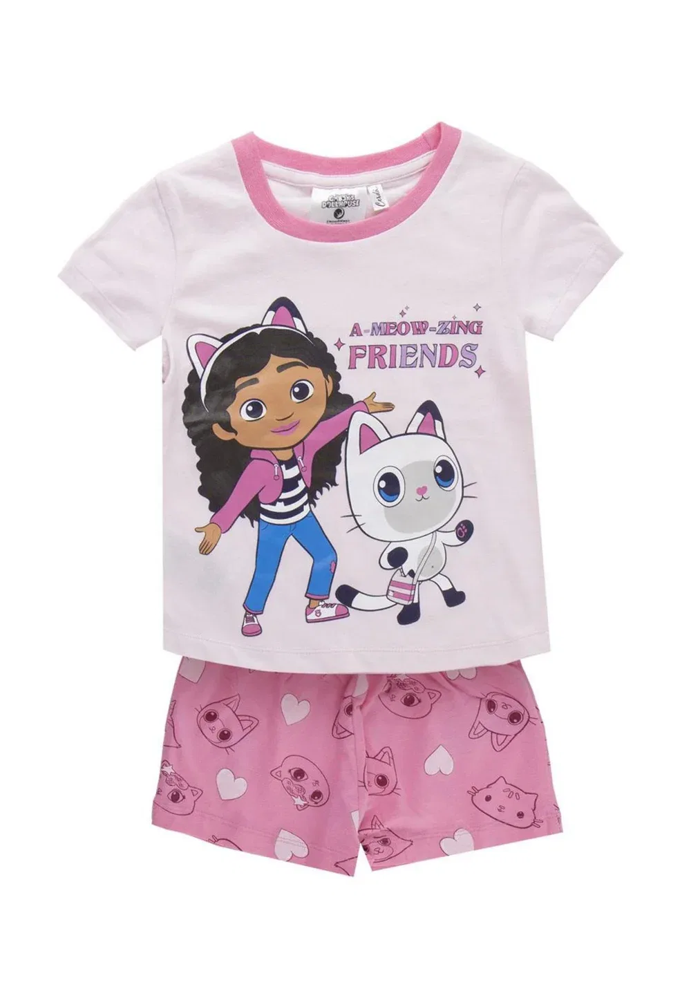 Кукольный домик Gabbys schlafanzug kurz комплект - пижамный комплект Cerdá, Pink