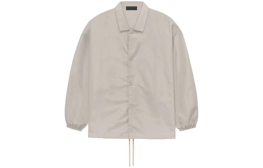 

Fear Of God Essentials Тренерская куртка, Smoke Cloud Gray/Silver Cloud