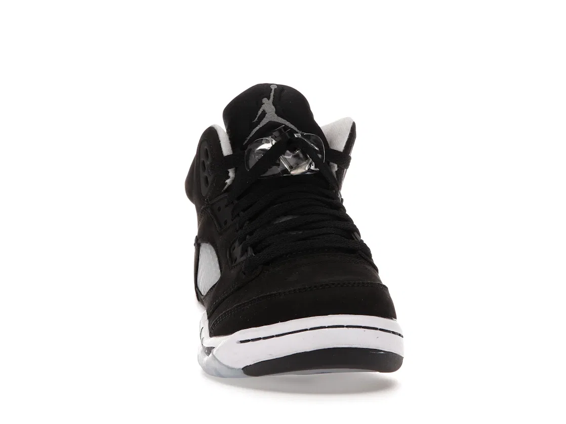 Детские кроссовки lifestyle с принтом Jordan 5 Retro Oreo Jordan, Black/Cool Gey-White — фото 2