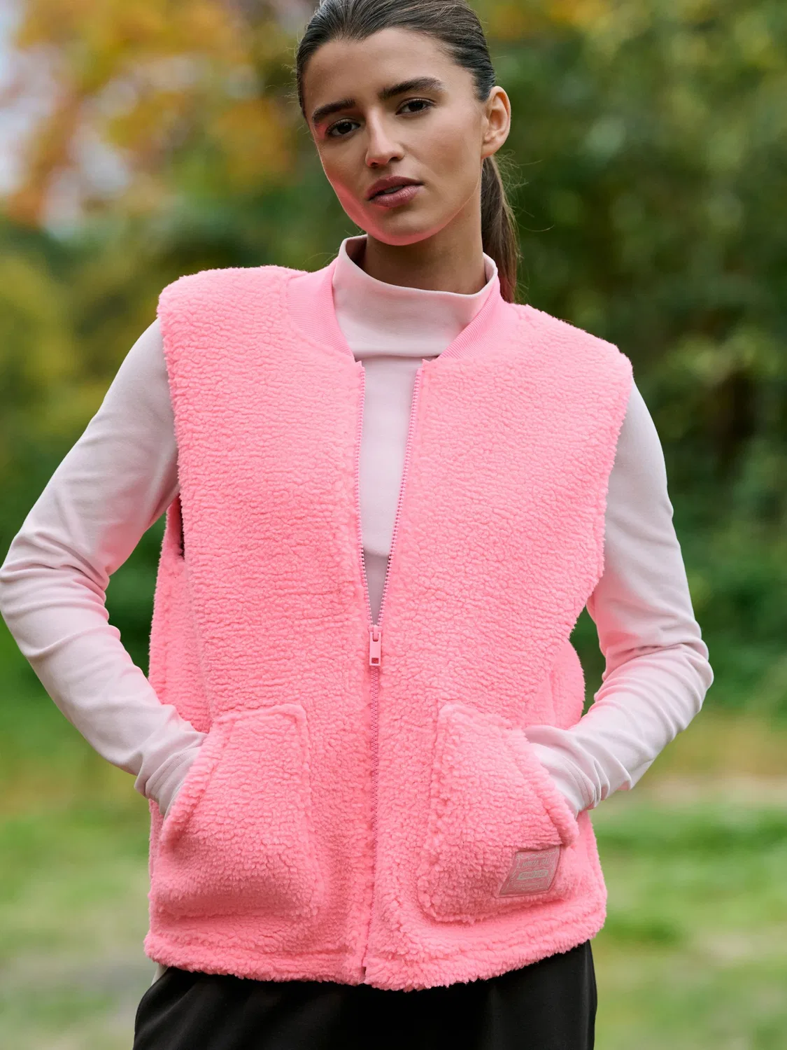 Жилет флисовая Next, Fluro Pink