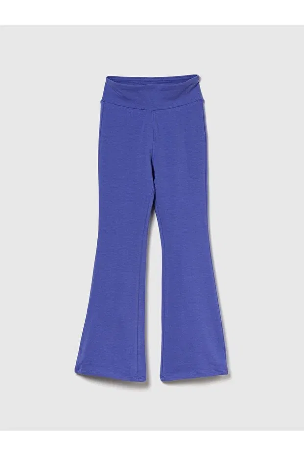 Детские леггинсы для девочек с расклешением Gap, Blue-000