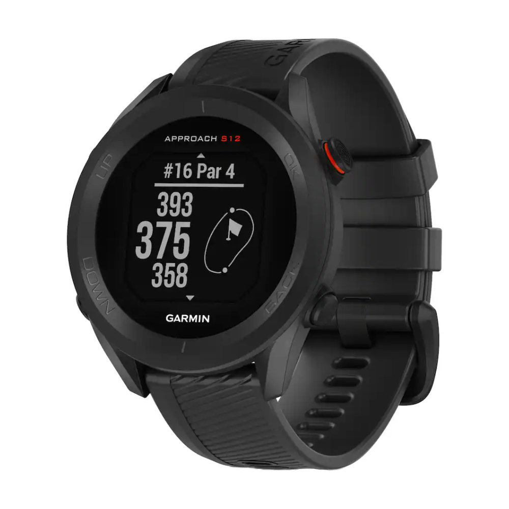 

Умные часы Garmin Approach S12, 43.7 мм, Bluetooth, черный