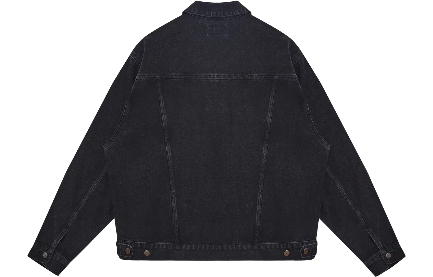 Детский джинсовый жакет с квадратным воротником Denim Black, CLIMAX VISION — фото 3