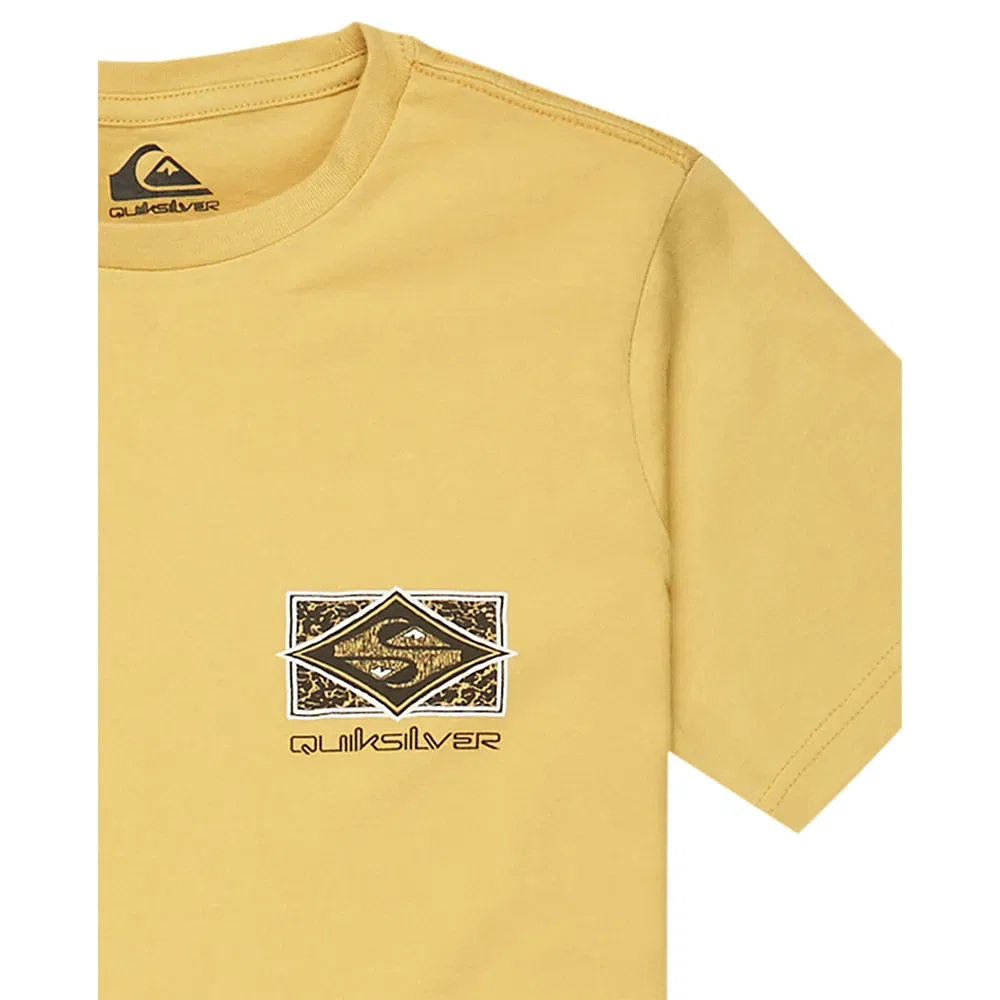 Футболка с коротким рукавом Evo Crisis Quiksilver, желтый — фото 3