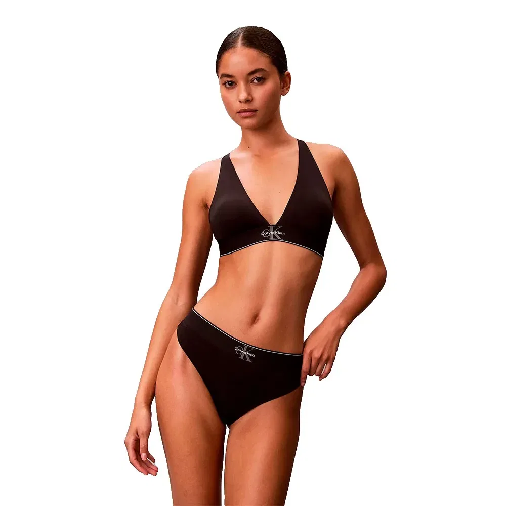 Трусы-стринги Calvin Klein Graphic Monogram, черный — фото 4