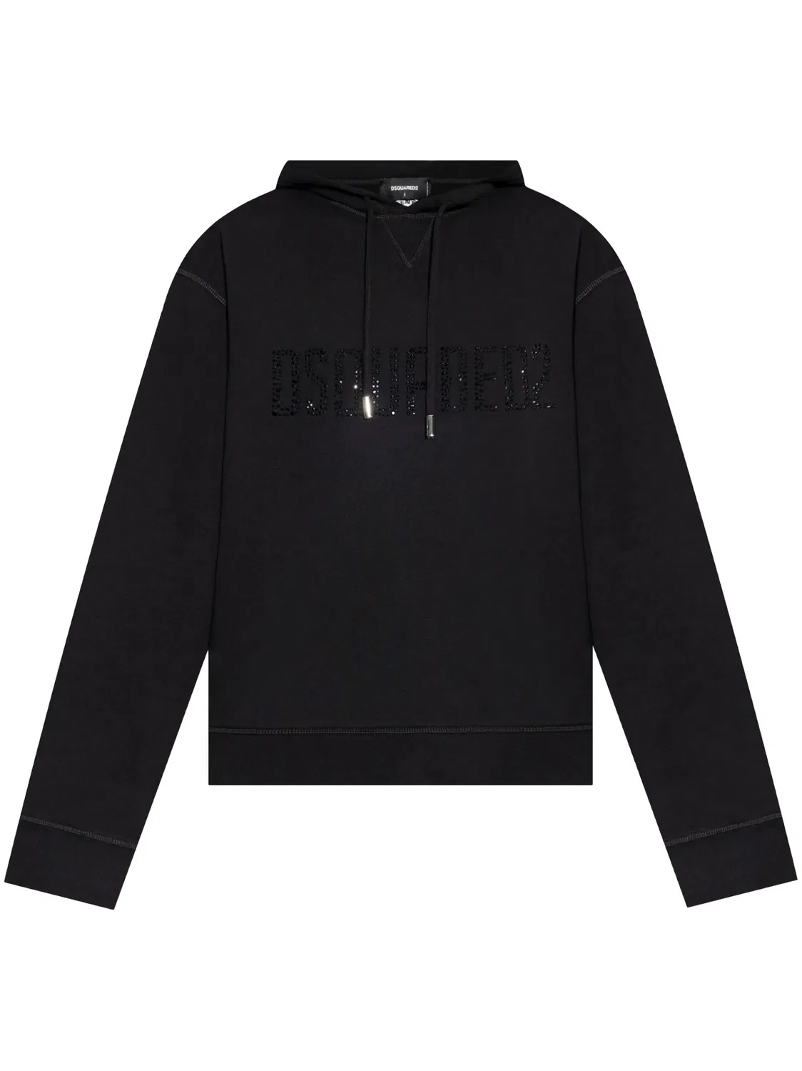 Толстовка с начосом DSQUARED2, черный