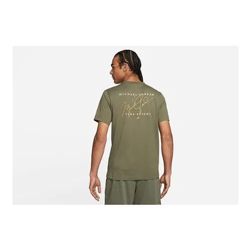 Мужская футболка с принтом Flight Essentials Nike, Green