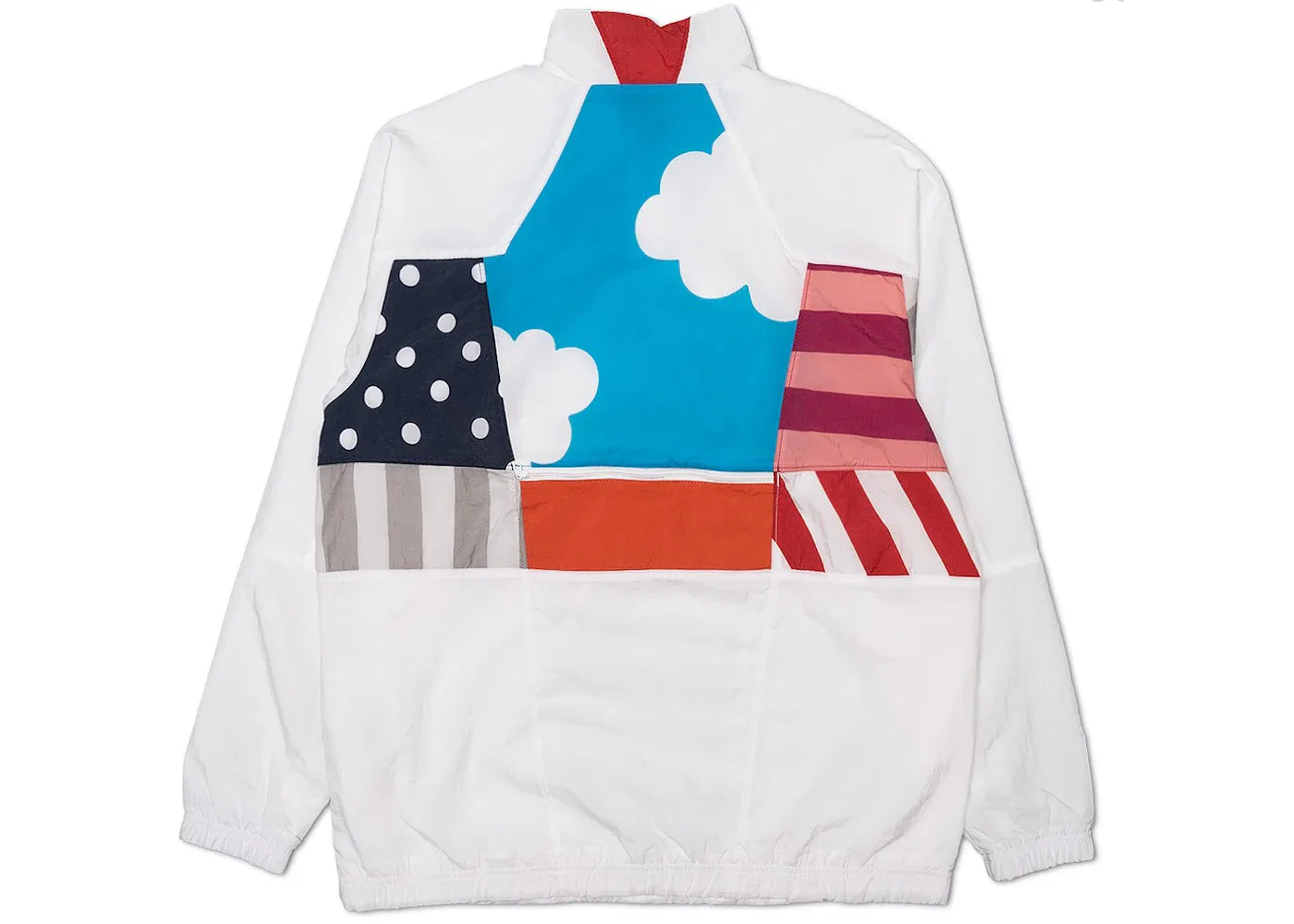 Мужской спортивный костюм с длинным рукавом Nike x Parra Tracksuit, White — фото 2