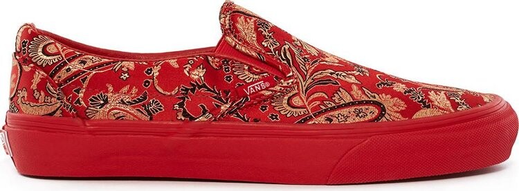Кеды Vans Opening Ceremony x Slip-On LX Qi Pao II Red, красный — фото 2