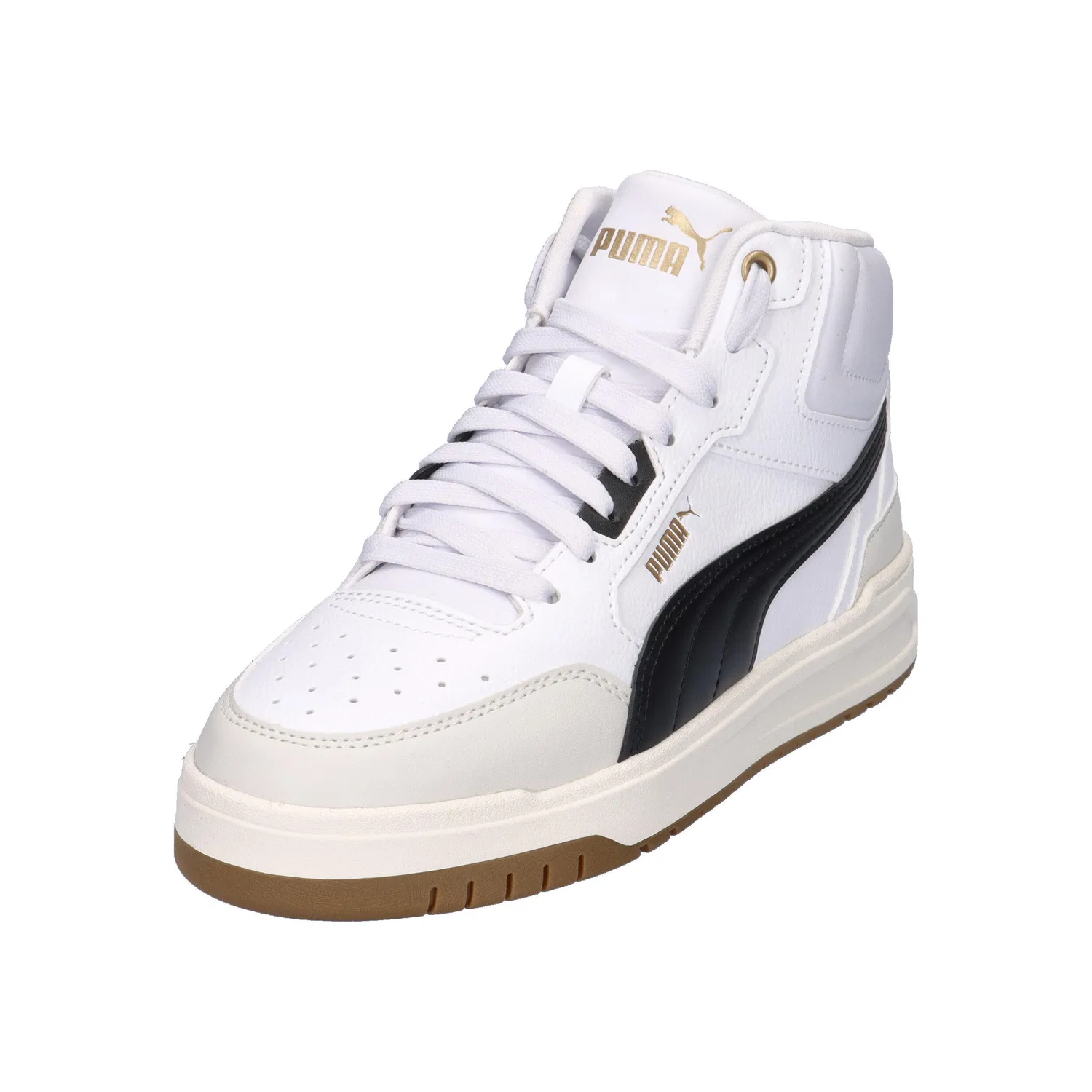 Детские кроссовки с высоким верхом Shuffle Downtown Mid Jr Puma, Weiß — фото 4