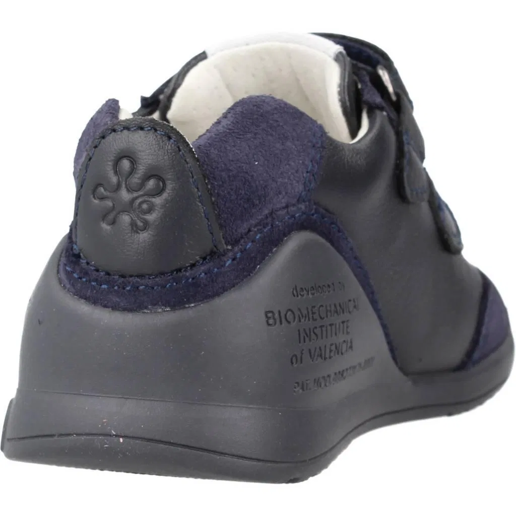 Детские кроссовки с текстильным верхом Biomecanics 221002b, Цвет Blau — фото 3