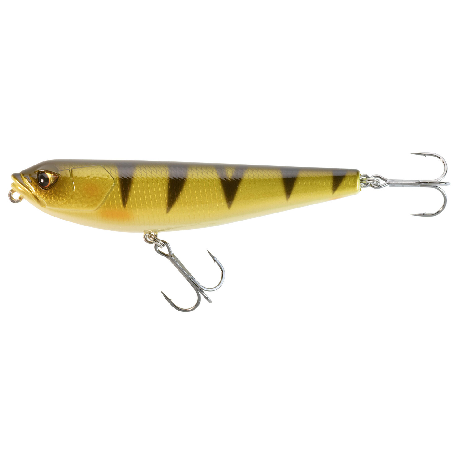 

Воблер Stickbait WXM STK 100 F окунь CAPERLAN, черный/солнечно-желтый/неоновый кроваво-оранжевый
