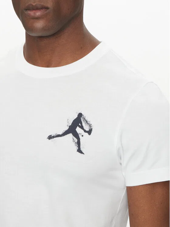 Комплект футболки и кепки regular fit Lacoste, белый — фото 4