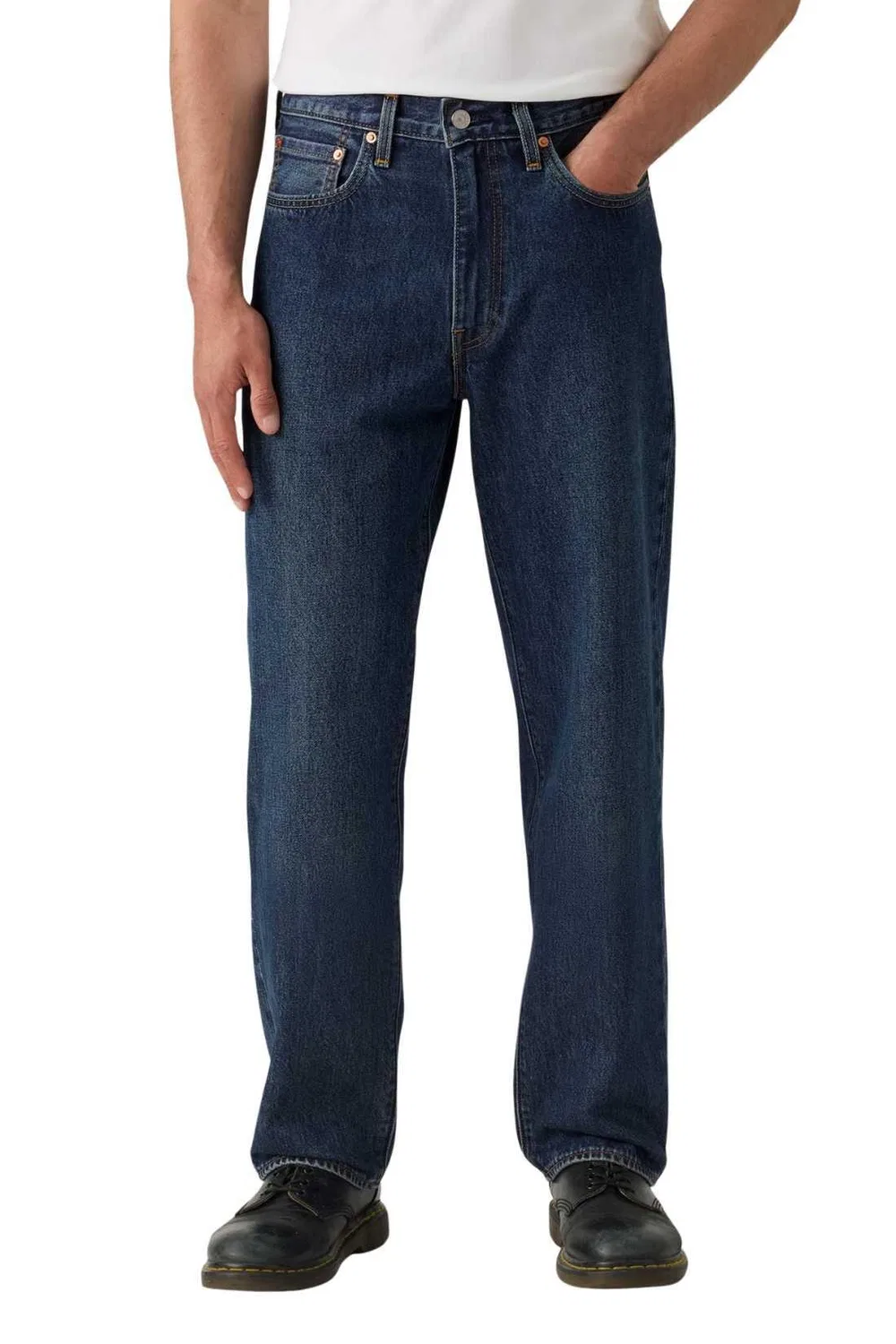 Мужские свободные джинсы 568 Loose Straight Levi's, Blau — фото 4