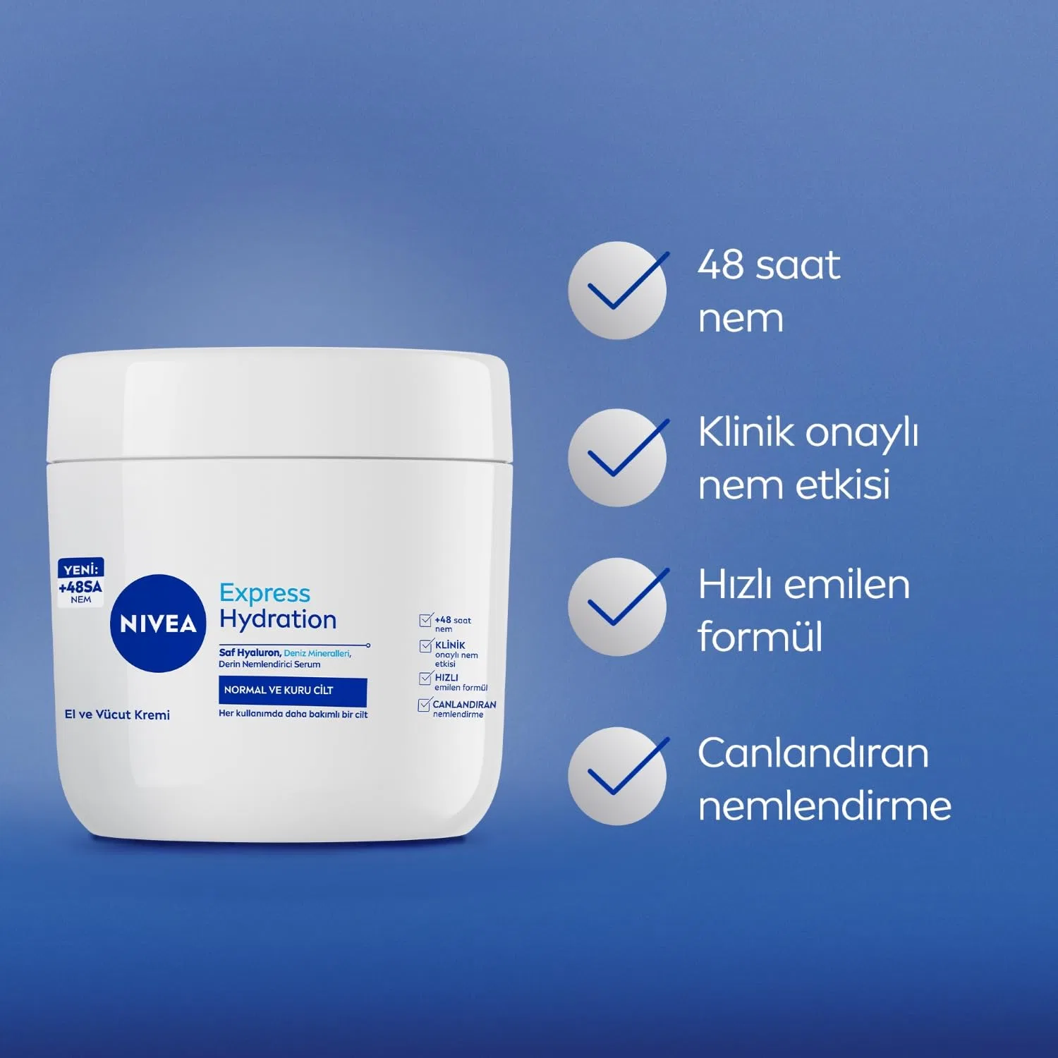 Увлажняющий крем для тела NIVEA Intensive Moisturising, 400 мл — фото 4